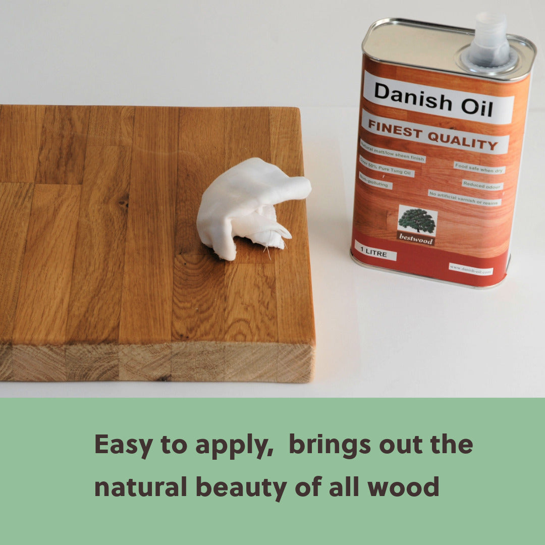 Applying Bestwod Danish Oil 1 Litre