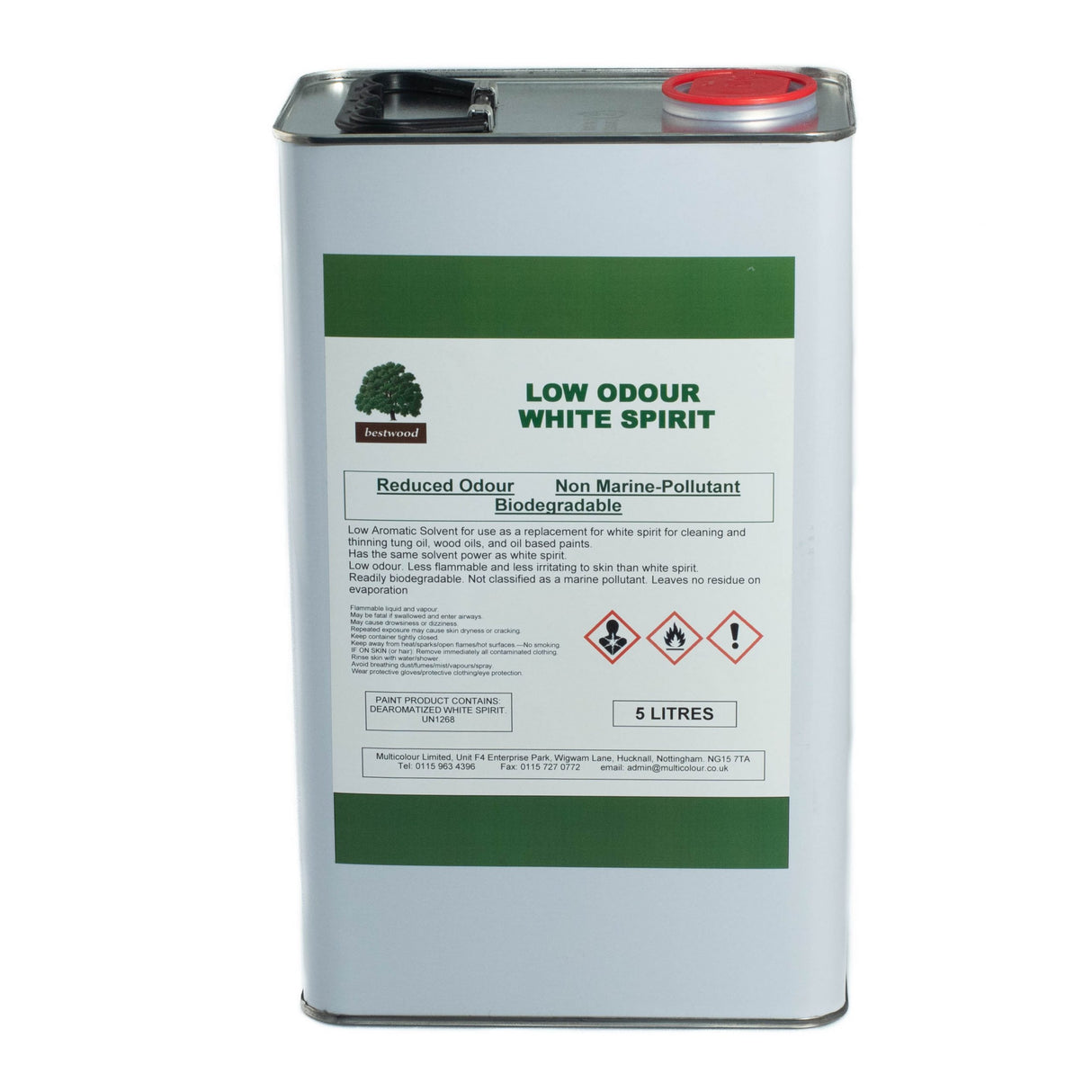 low odour whte spirit 5 litres